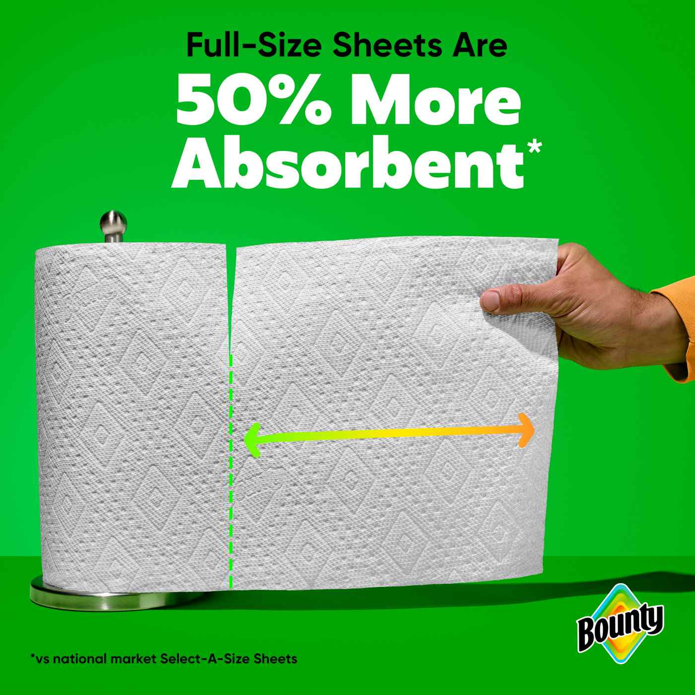 Bounty Full Sheet White Paper Towels; image 15 of 17
