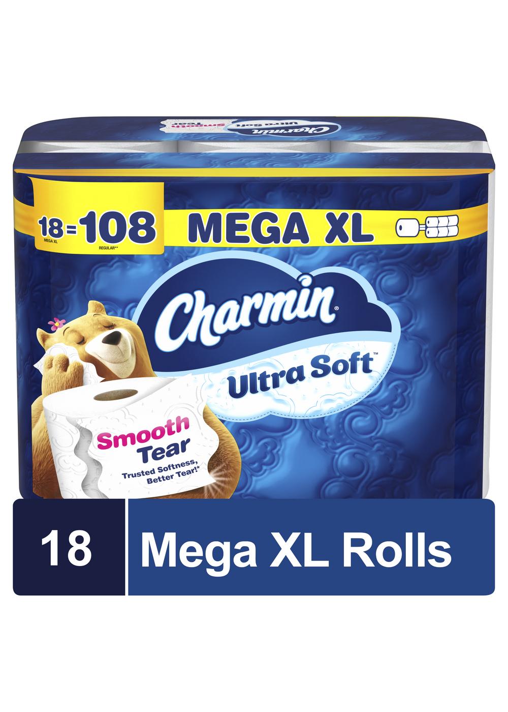 Charmin Ultra Soft Smooth Tear Toilet Paper; image 6 of 7