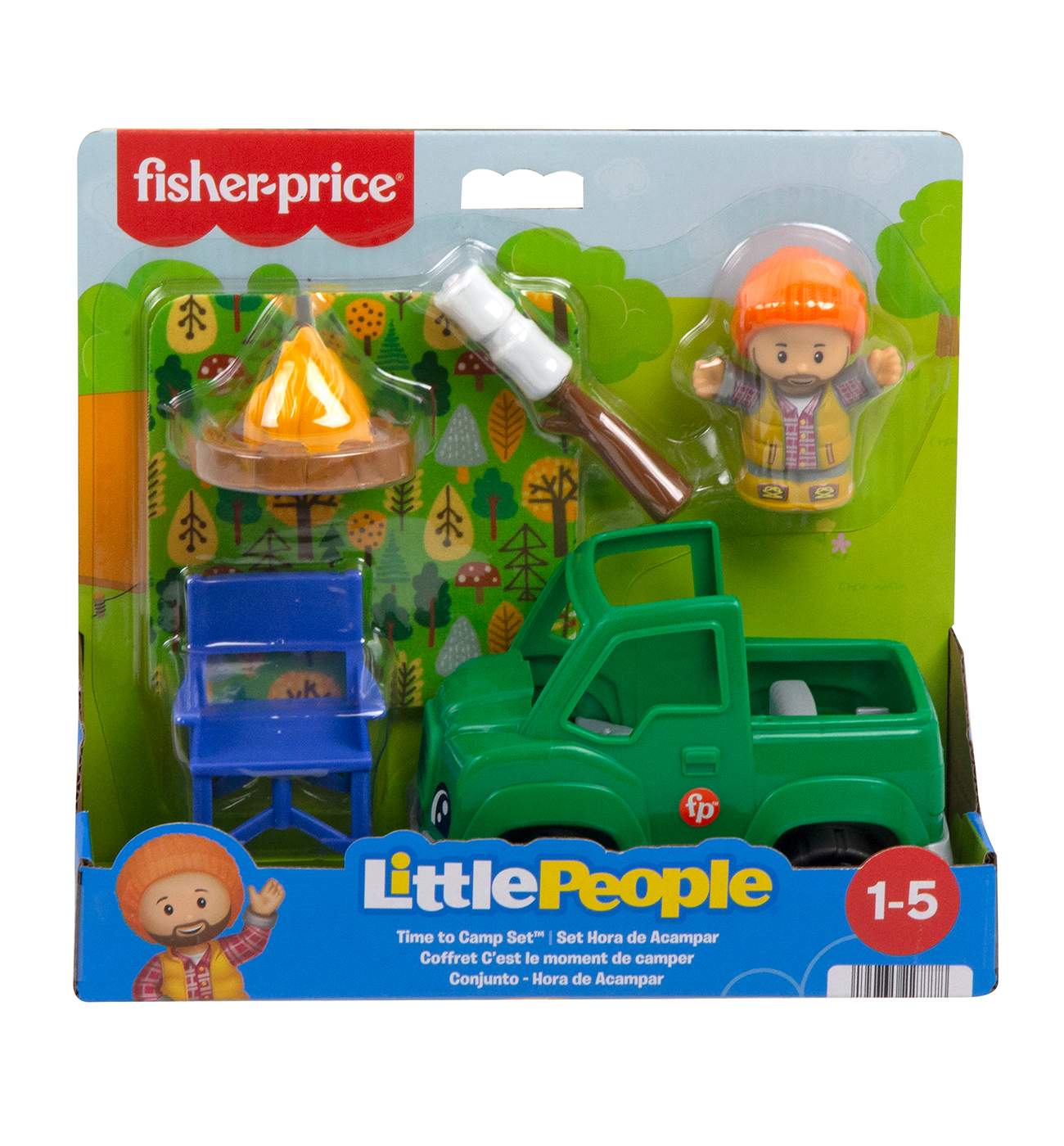 Fisher-Price Little People Time to Camp Playset; image 1 of 2