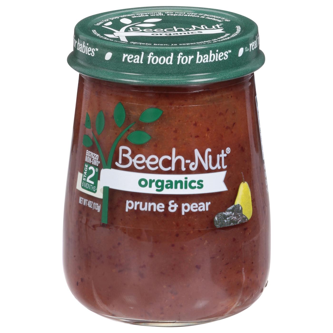 Beech-Nut Organics Stage 1 Baby Food - Prune & Pear; image 1 of 2