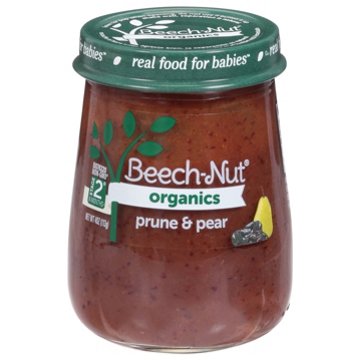 Beech-Nut Organics Stage 1 Baby Food - Prune & Pear