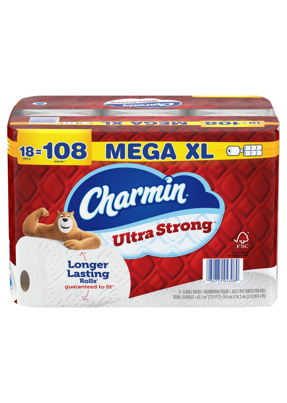 Charmin Ultra Strong Toilet Paper; image 1 of 6