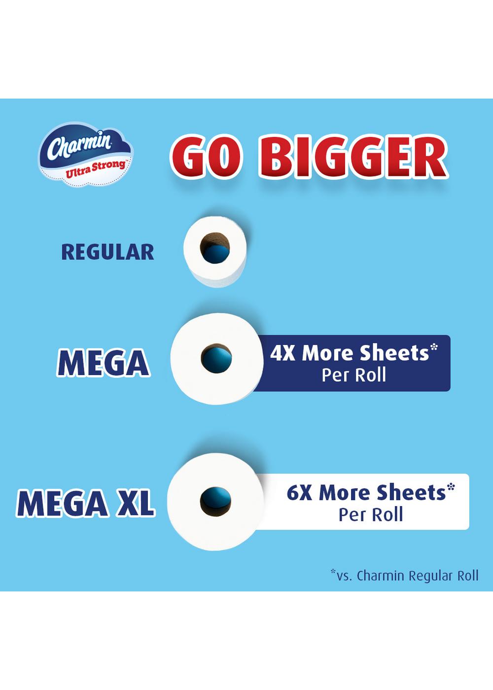 Charmin Ultra Strong Toilet Paper; image 9 of 16