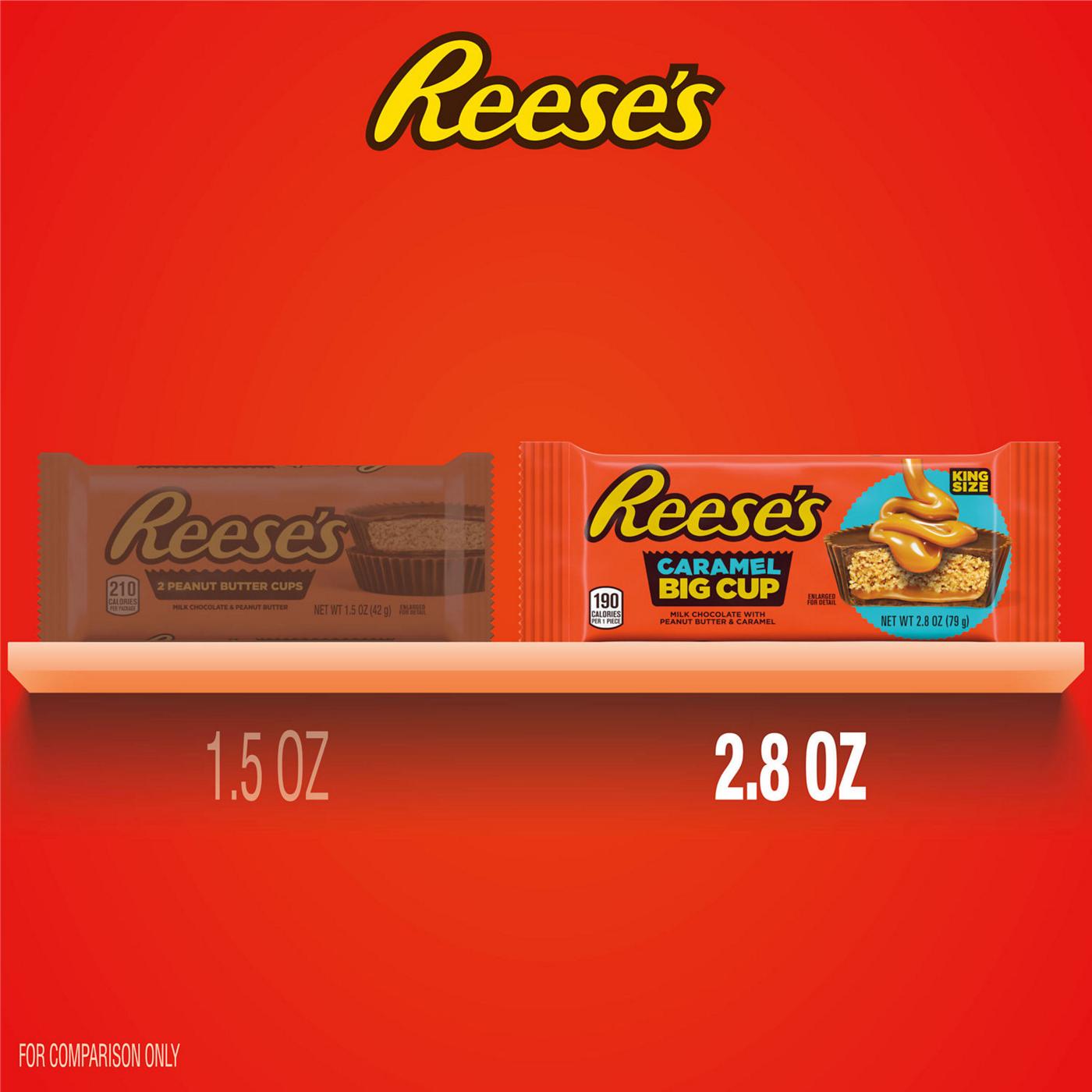 Reese's Caramel Big Cup Candy - King Size; image 6 of 7