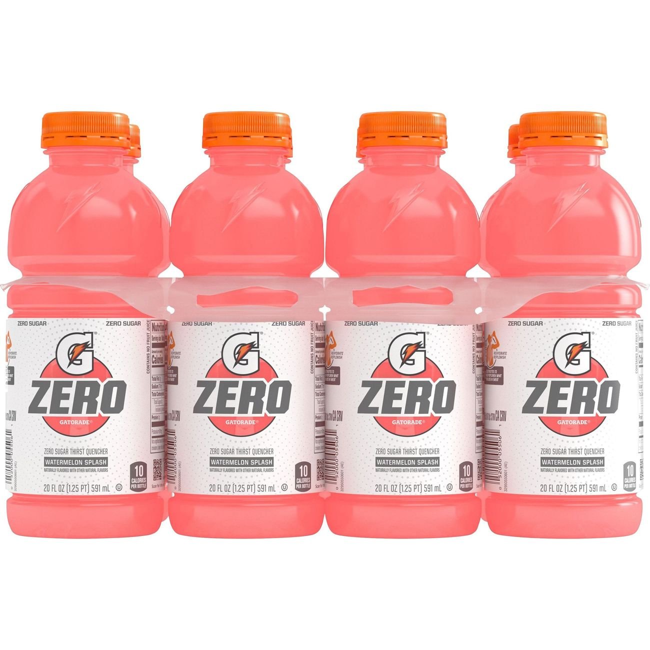 Gatorade Zero Watermelon Splash 8 pk Bottles - Shop Sports & Energy ...