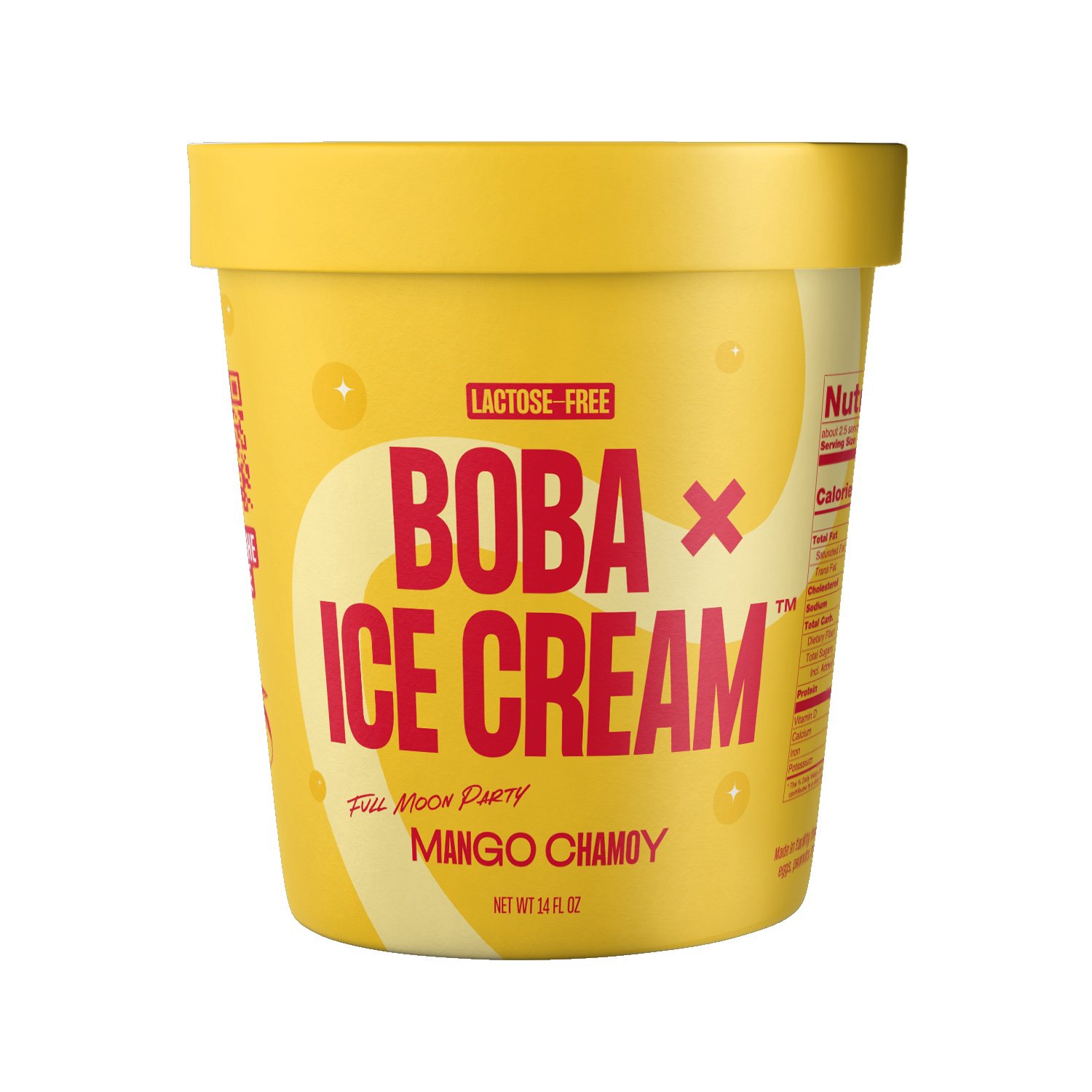 Boba X Ice Cream LactoseFree Mango Chamoy Shop Ice cream at HEB