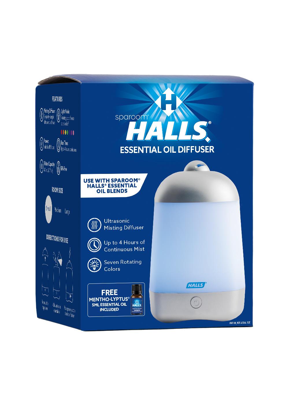 Halls Essential Oil Diffuser; image 1 of 4