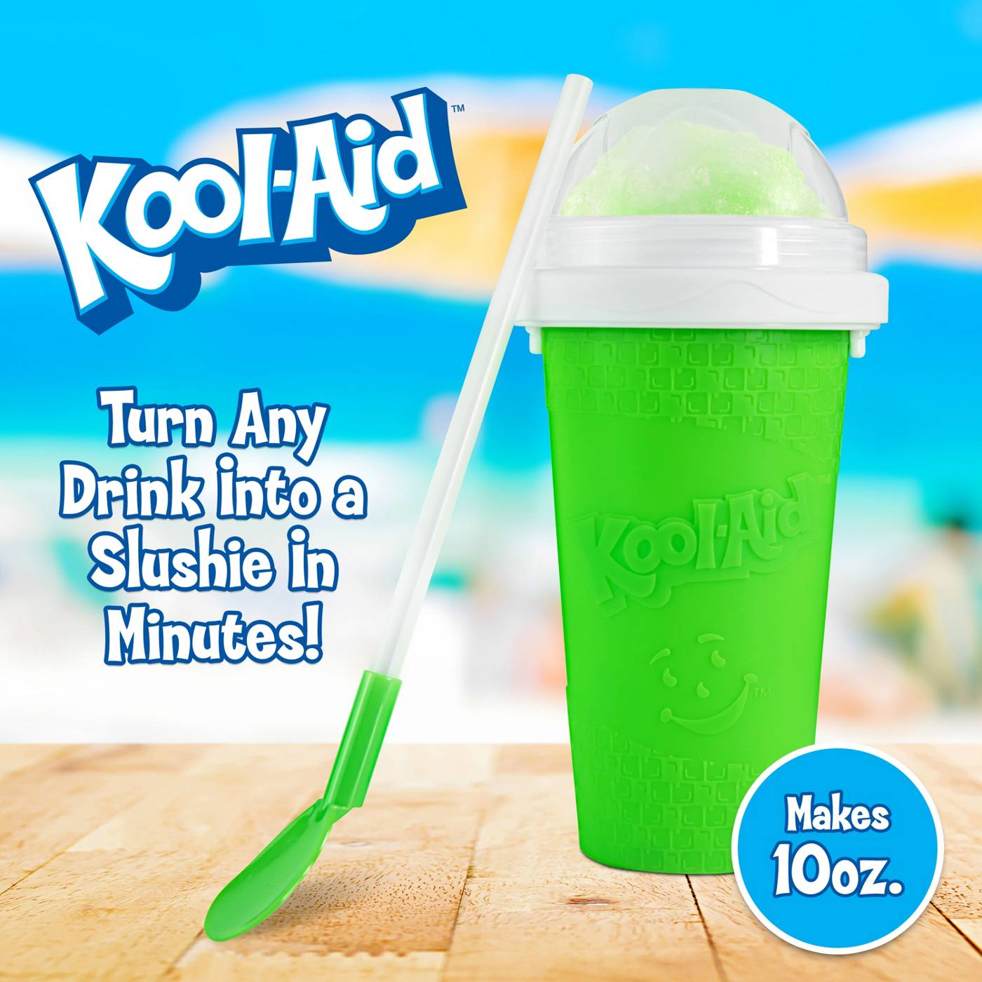 Kool-Aid Squeezy Slush Cup - Green; image 5 of 5