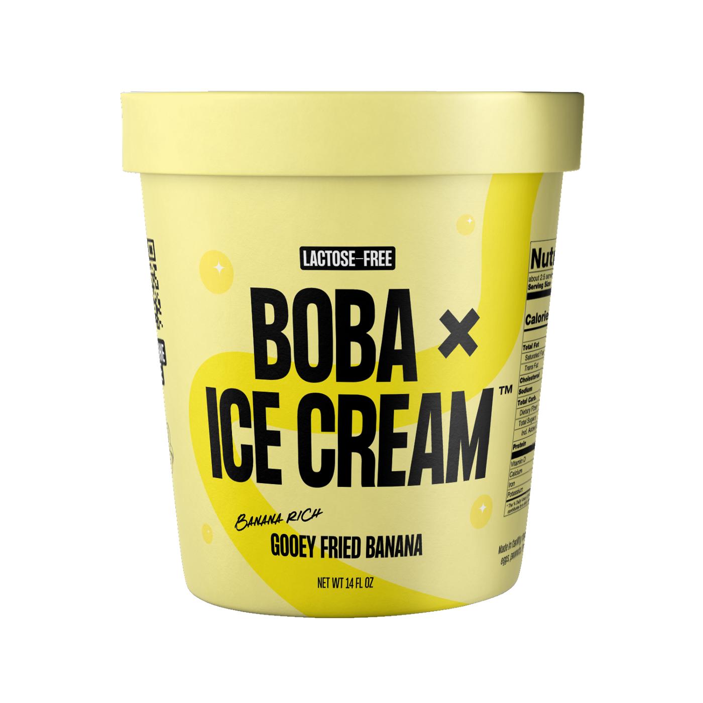 Boba X Ice Cream Lactose-Free Gooey Fried Banana; image 1 of 3