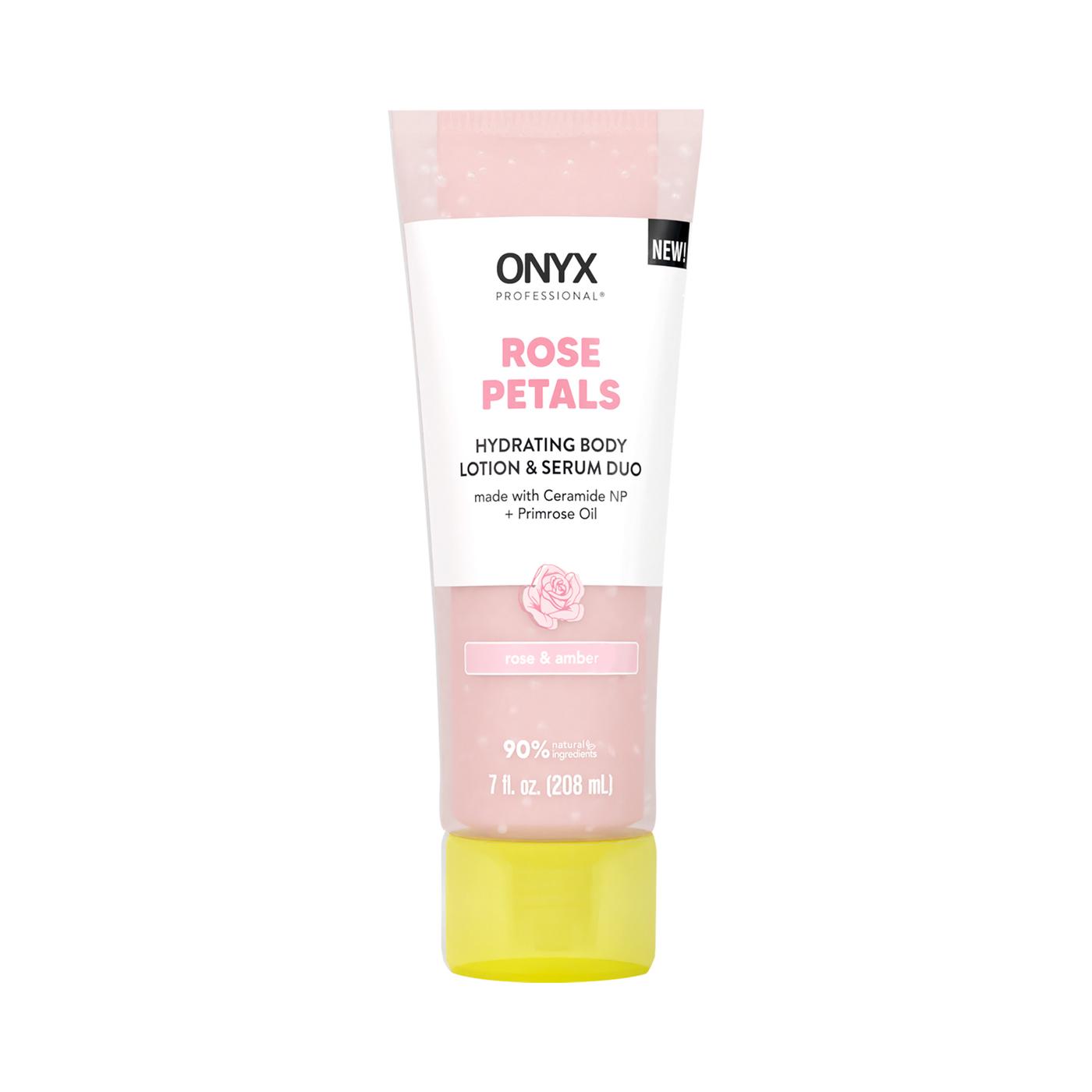 ONYX Professional Hydrating Body Lotion & Serum Duo - Rose & Amber; image 1 of 3