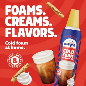 International Delight Sweet & Creamy Cold Foam Coffee Creamer