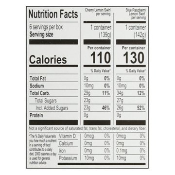 Luigi's Real Italian Ice Red, White & Blue Cups, 6 ct