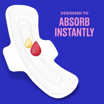 Carefree Ultra Thin Regular Pads With Wings