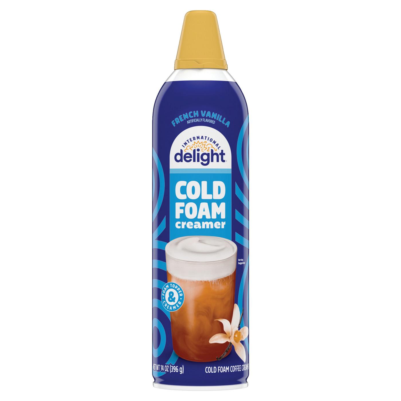 International Delight Cold Foam Coffee Creamer, French Vanilla; image 1 of 9