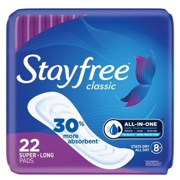 Stayfree Classic Pads - Super Long without Wings