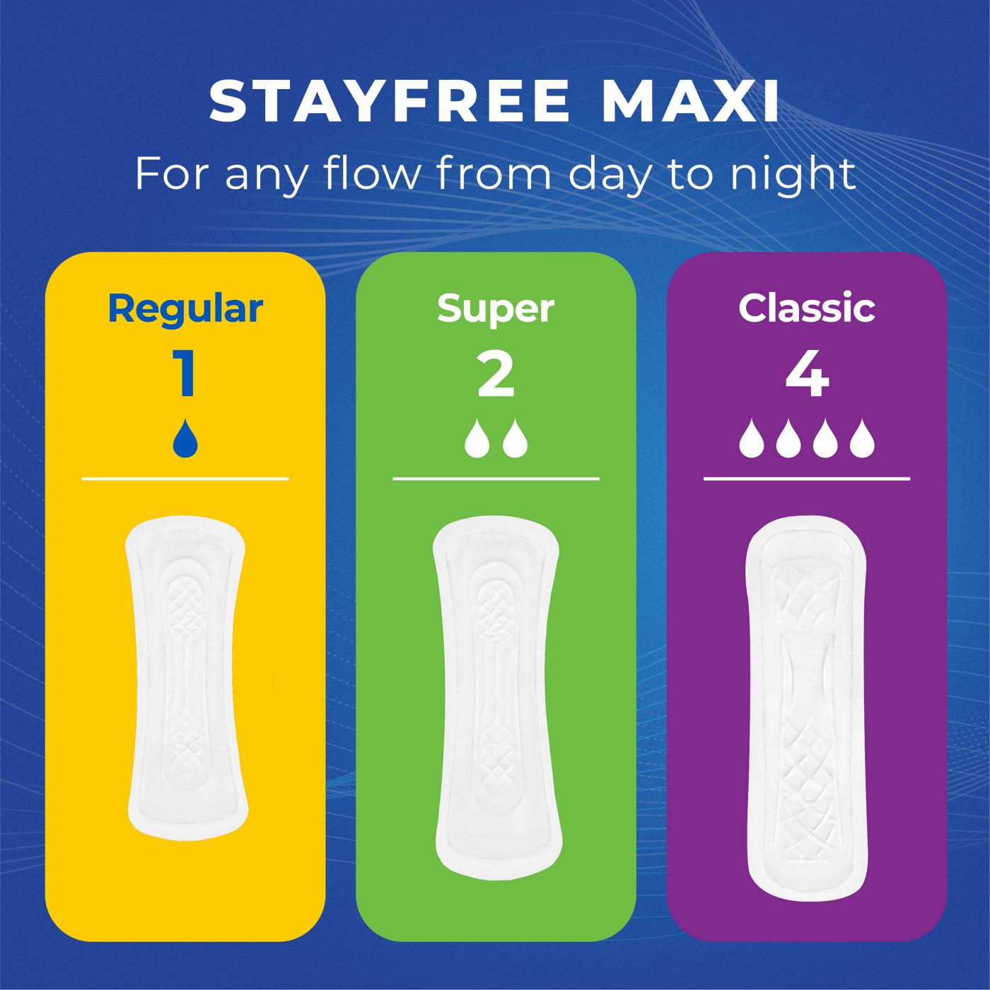 Stayfree Classic Pads - Super Long without Wings; image 9 of 10