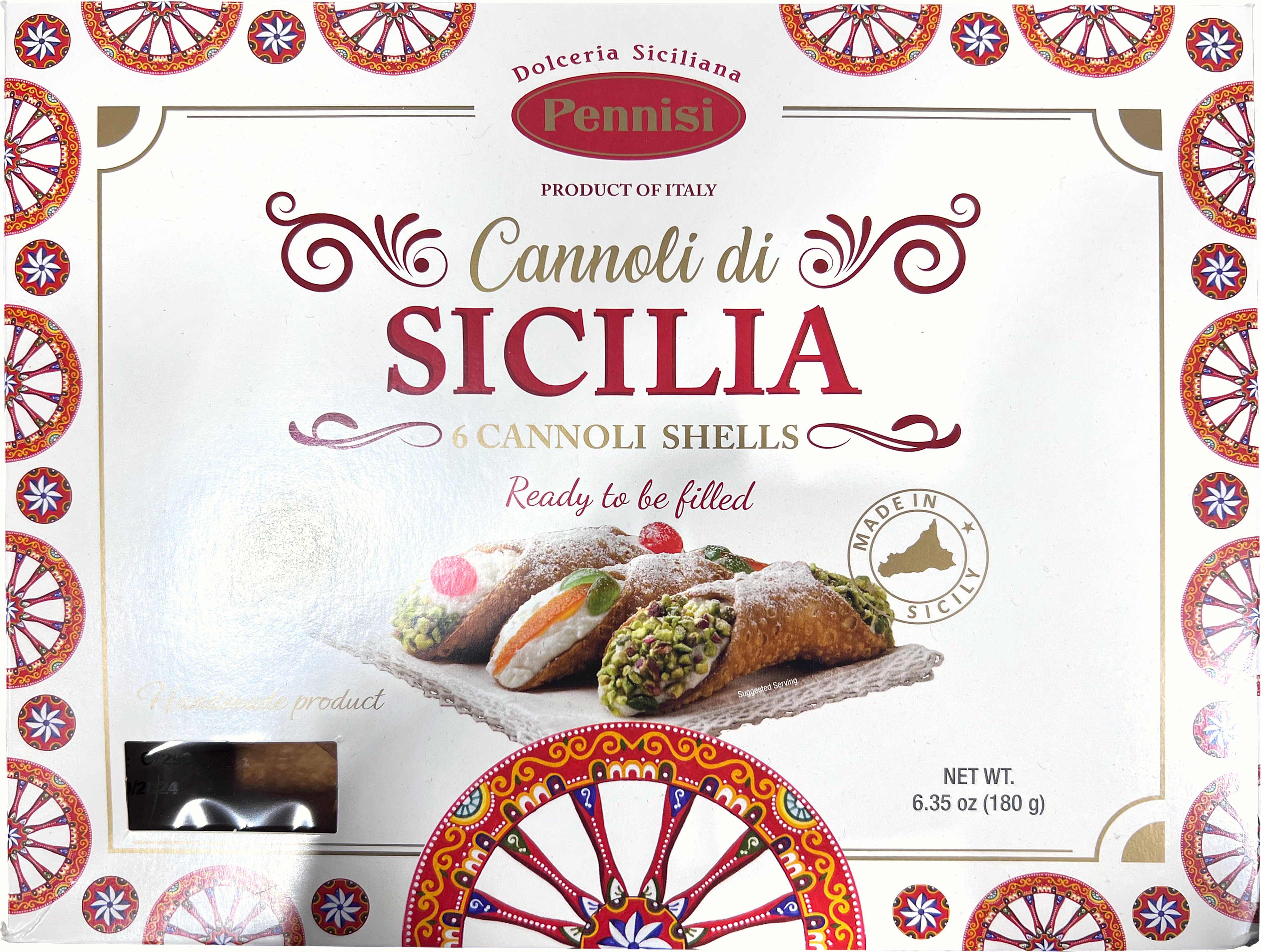 Pennisi Sicilian Cannoli Shells, 6 ct | Central Market - Really Into Food