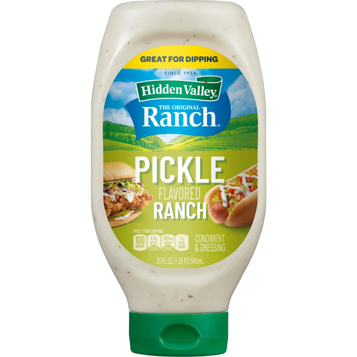 Hidden Valley Pickle Ranch Dressing & Topping; image 1 of 6