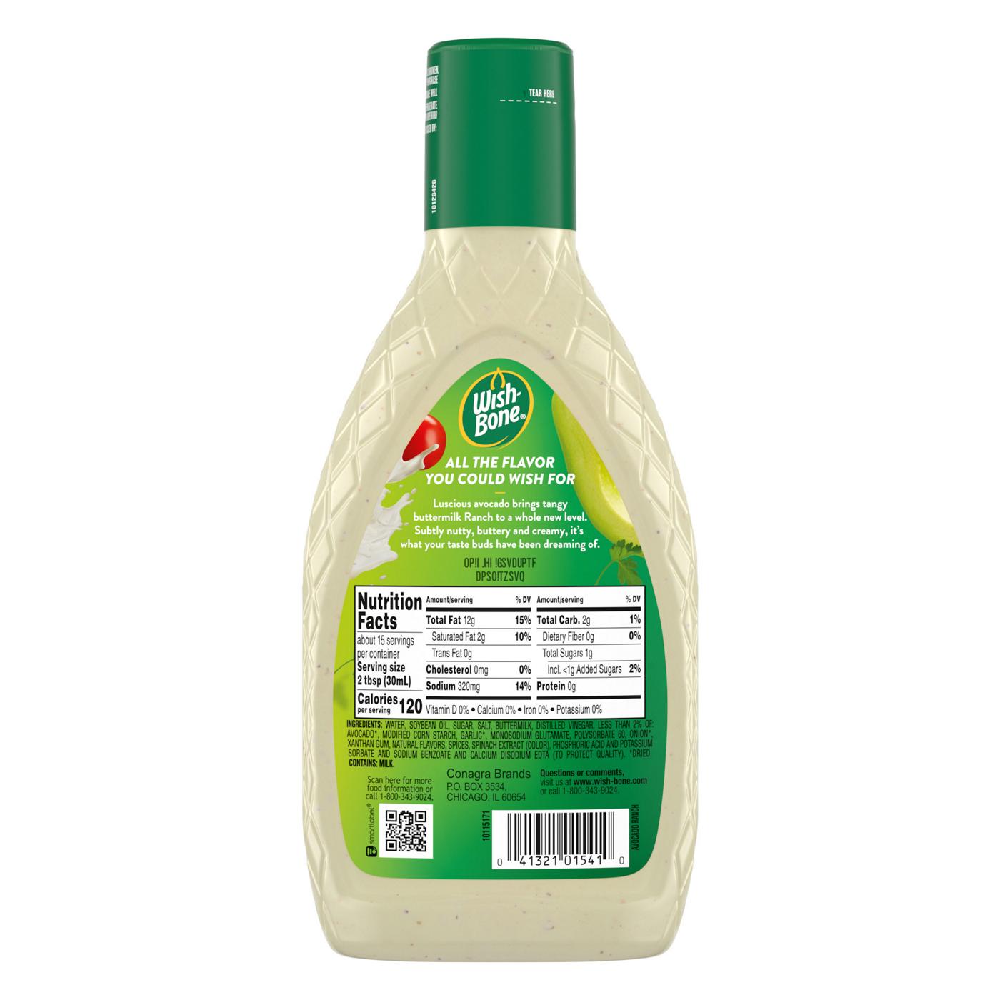 Wish-Bone Avocado Ranch Dressing; image 2 of 2