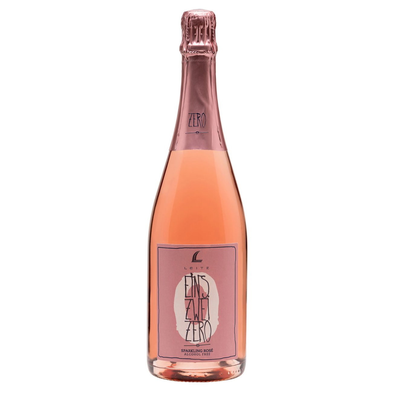 Leitz Eins Zwei Zero Rosé Non-Alcoholic Sparkling Wine, 750