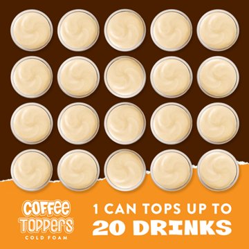 Coffee Toppers Salted Caramel Cold Foam, 15 oz