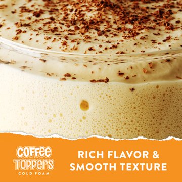 Coffee Toppers Salted Caramel Cold Foam, 15 oz