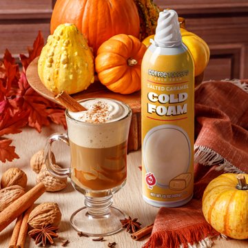 Coffee Toppers Salted Caramel Cold Foam, 15 oz