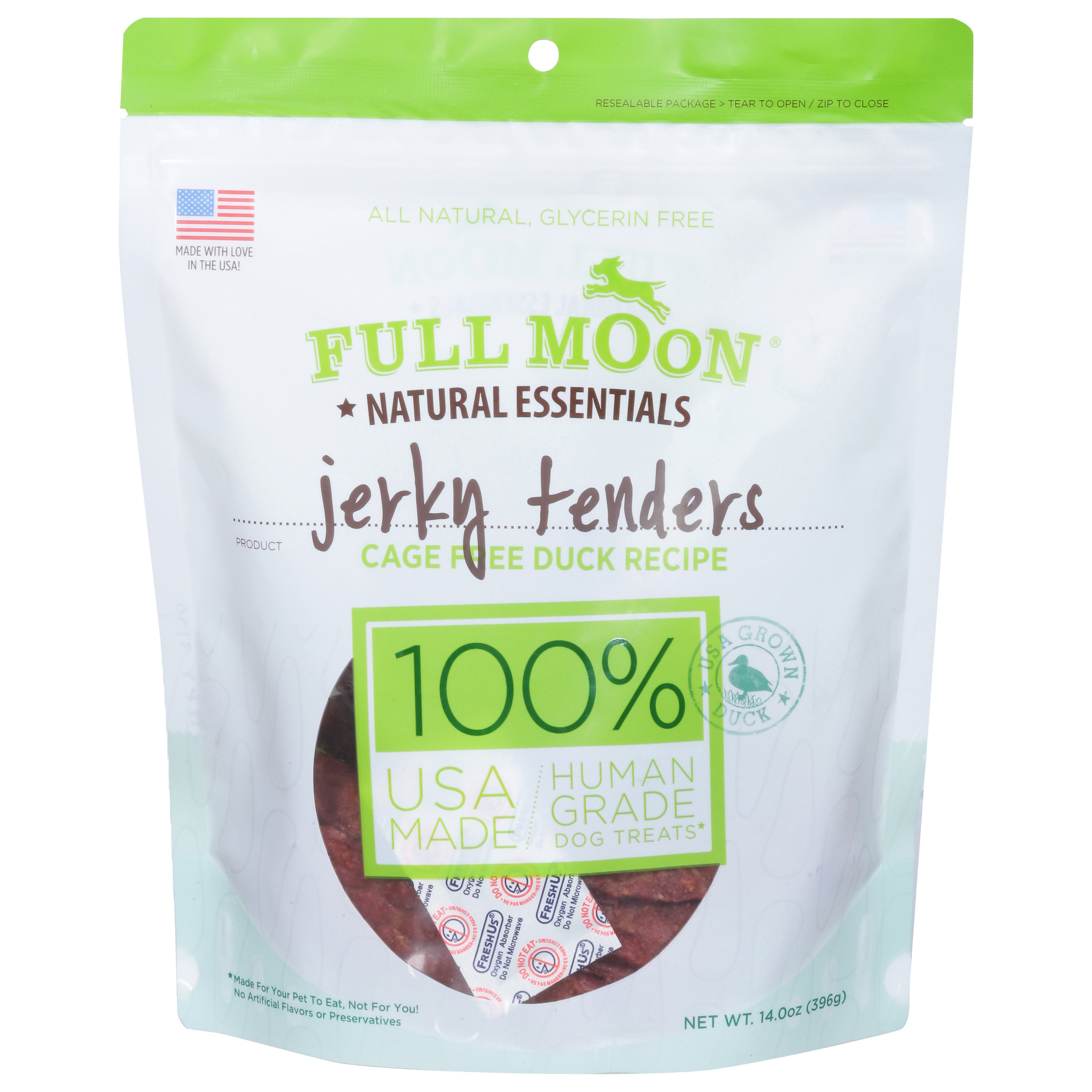 Full Moon Natural Essentials Duck Jerky Tenders Dog Treats - Shop 