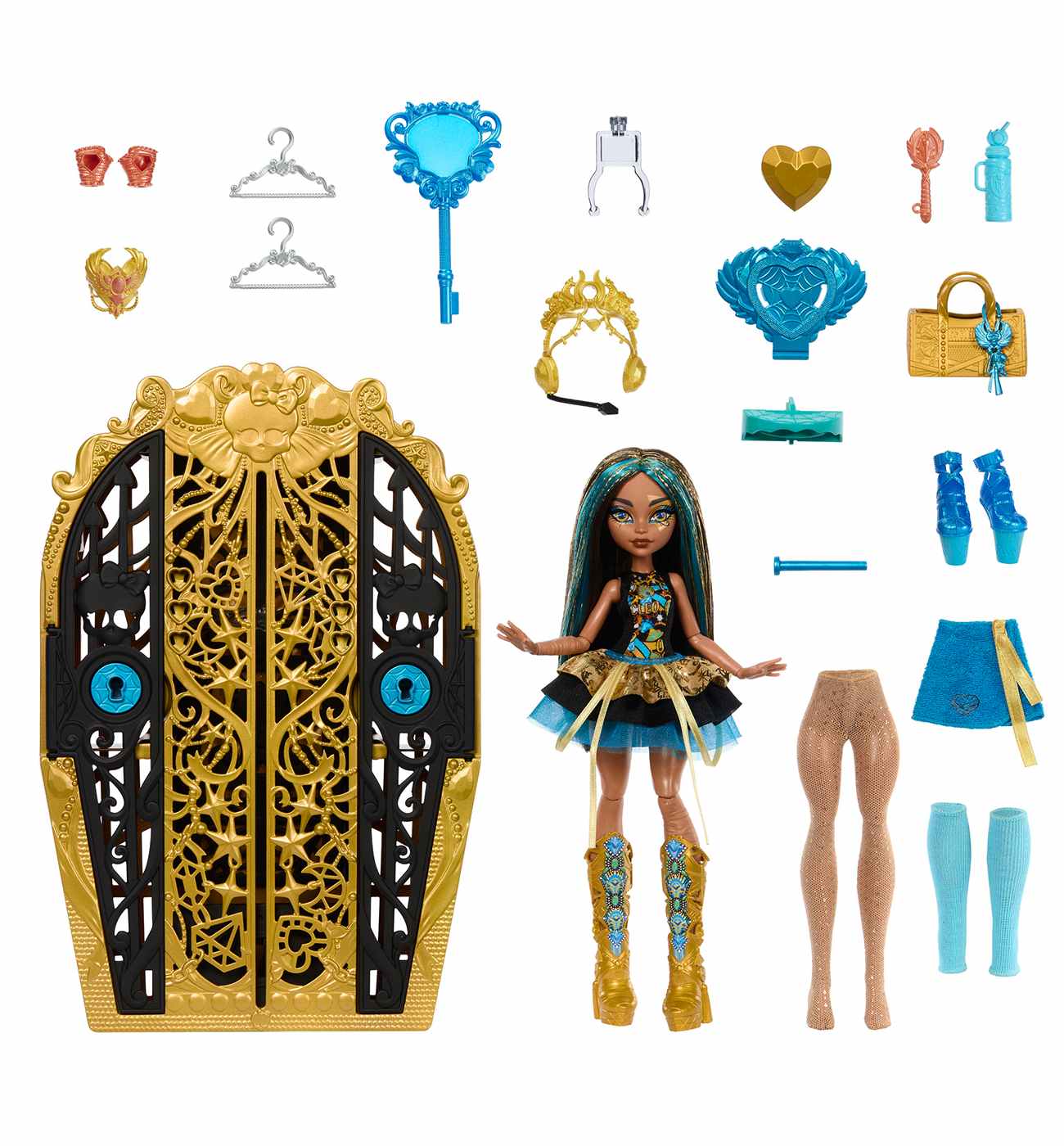 Monster High Skulltimate Secrets: Monster Mysteries Cleo DeNile Doll Playset; image 2 of 3