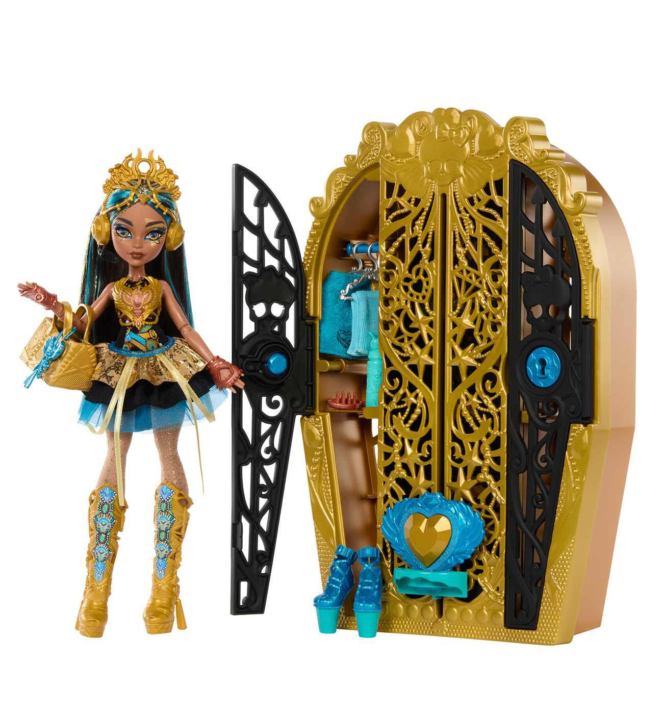 Monster High Skulltimate Secrets: Monster Mysteries Cleo DeNile Doll Playset; image 3 of 3