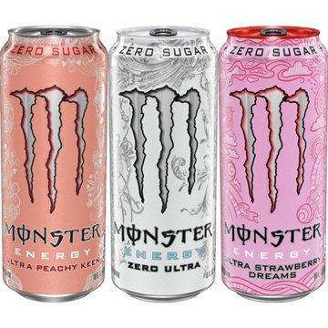 Monster Energy Ultra Zero Sugar Energy Drink Variety 12 pk Cans, 16 oz
