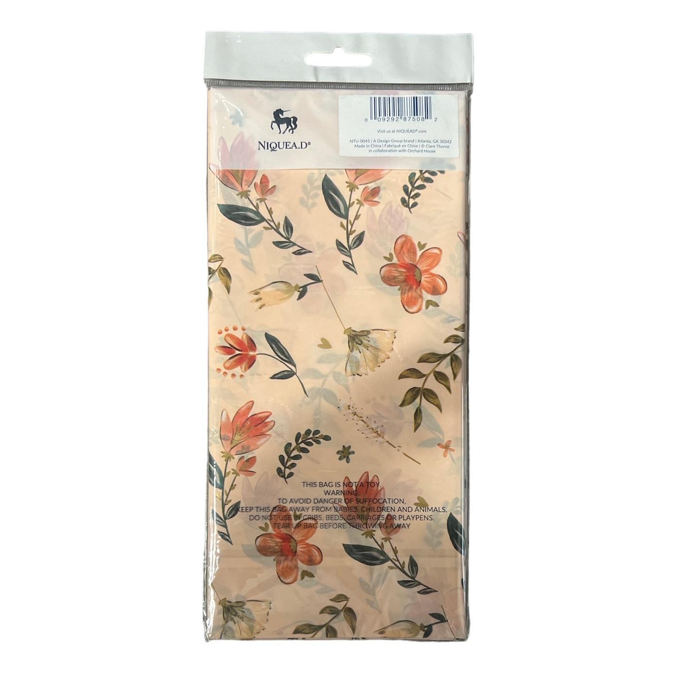 NIQUEA.D Floral Tissue Paper; image 2 of 2