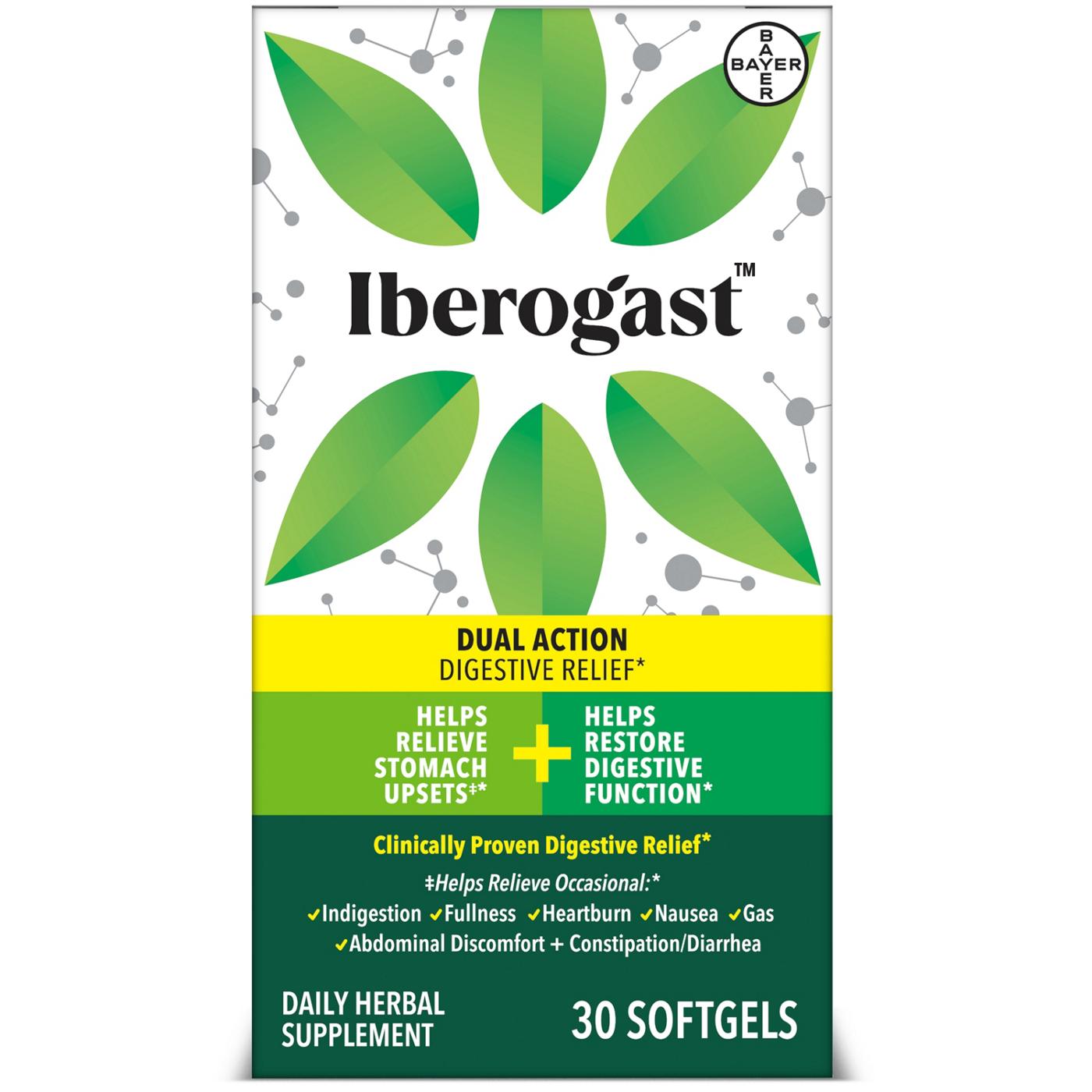 Iberogast Dual Action Digestive Relief Soft Gels; image 1 of 2