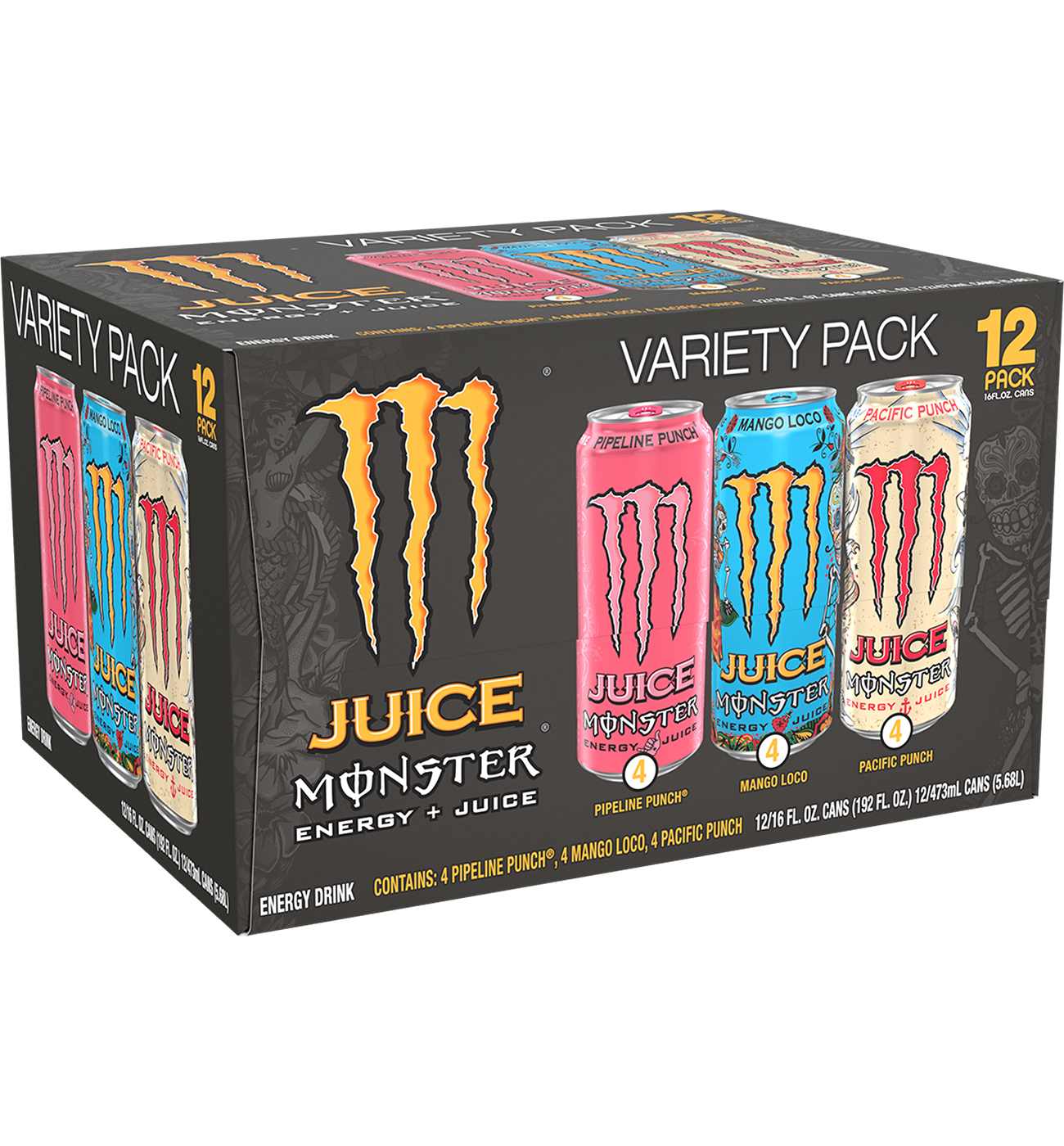Monster Energy Juice Energy Drink Variety 12 pk Cans; image 2 of 2