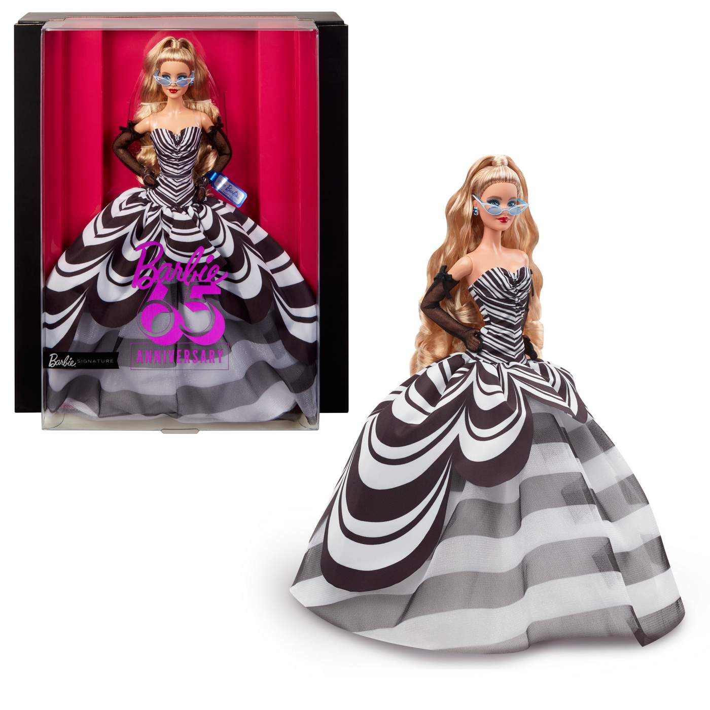 Barbie Signature 65th Anniversary Blonde Fashion Doll; image 2 of 3