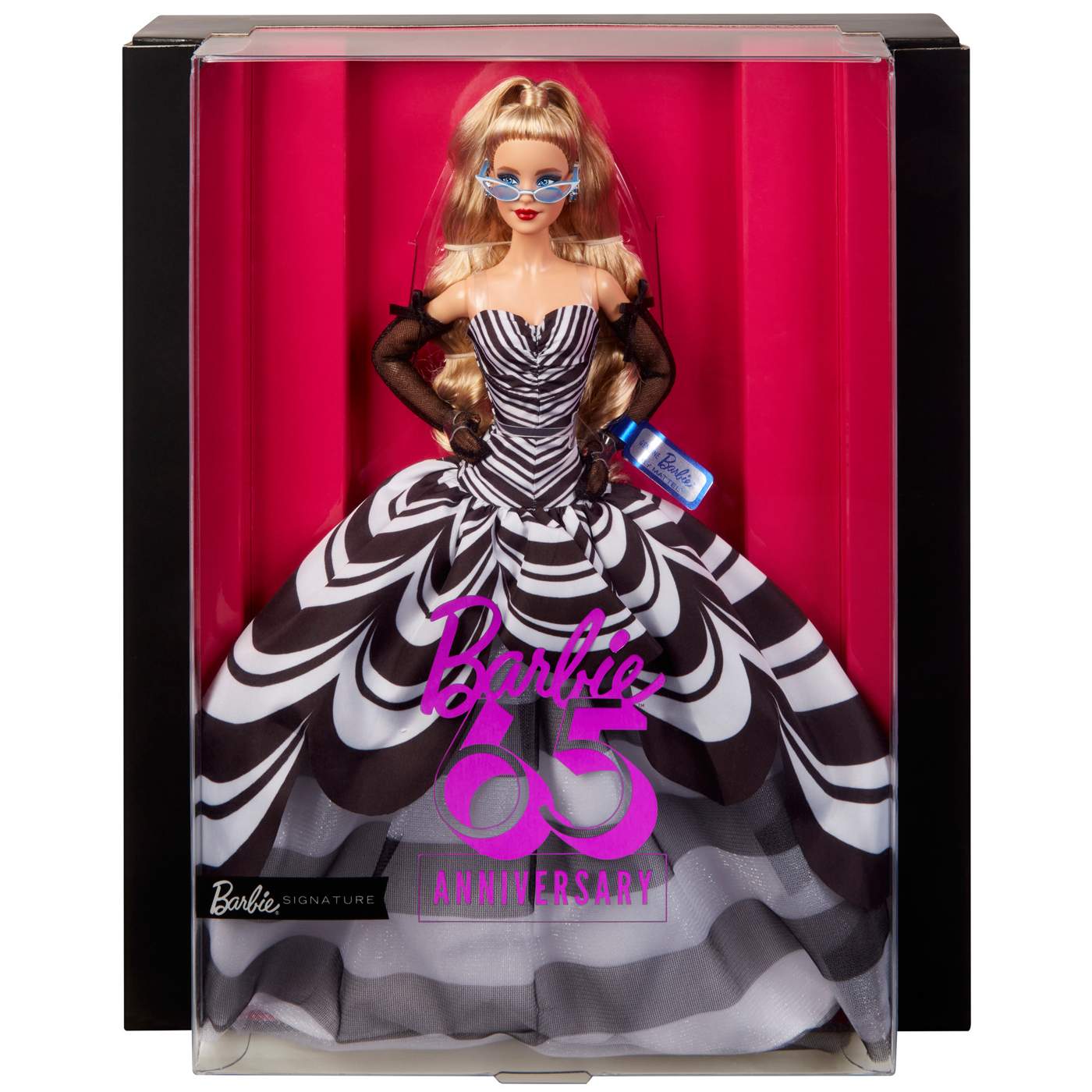 Barbie Signature 65th Anniversary Blonde Fashion Doll - Shop Action ...