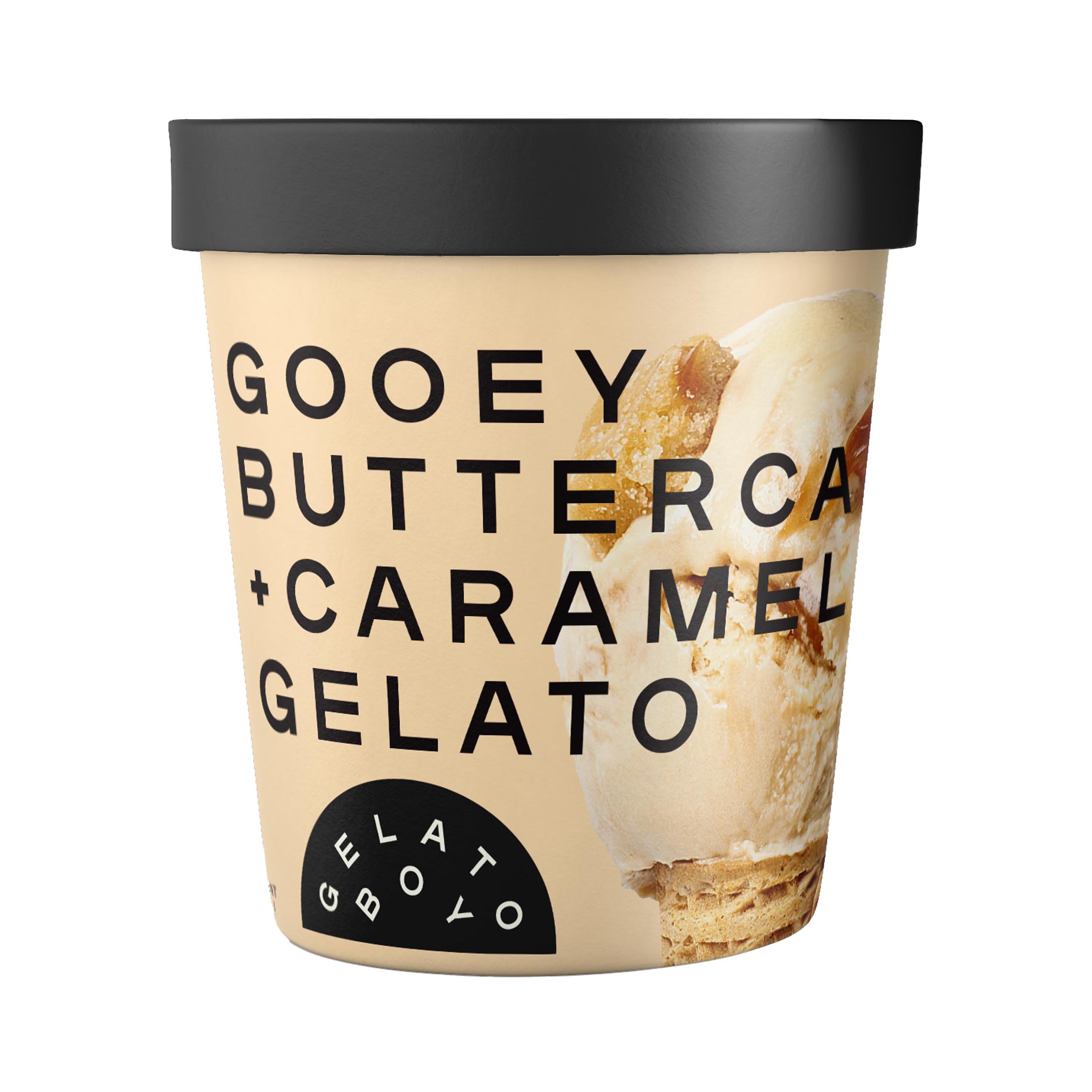 Gelato Boy Gooey Buttercake & Caramel Gelato Shop Ice cream at HEB