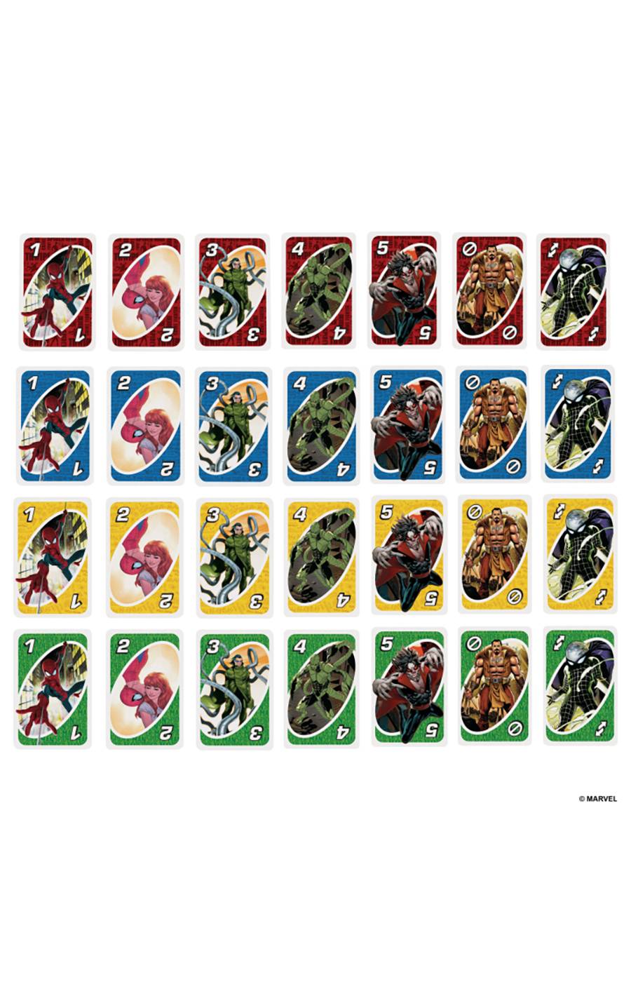 UNO The Amazing Spider-Man Edition Card Game; image 2 of 3