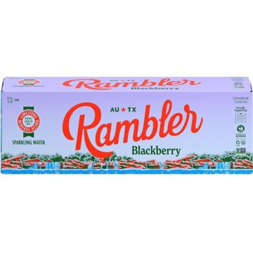 Rambler Blackberry Sparkling Water 12 pk Cans