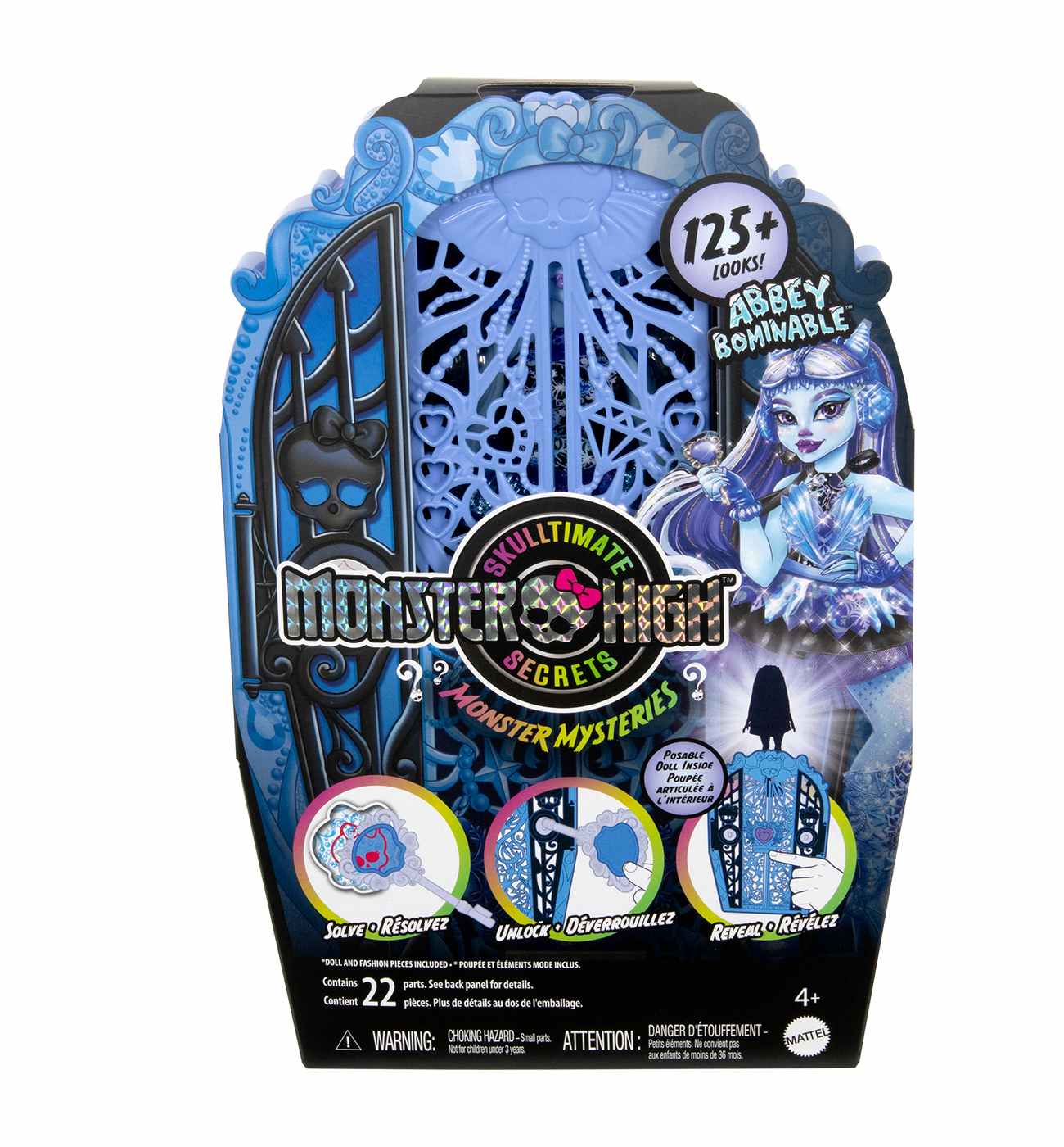 Monster High Skulltimate Secrets: Monster Mysteries Abbey Bominable Doll Playset; image 1 of 3