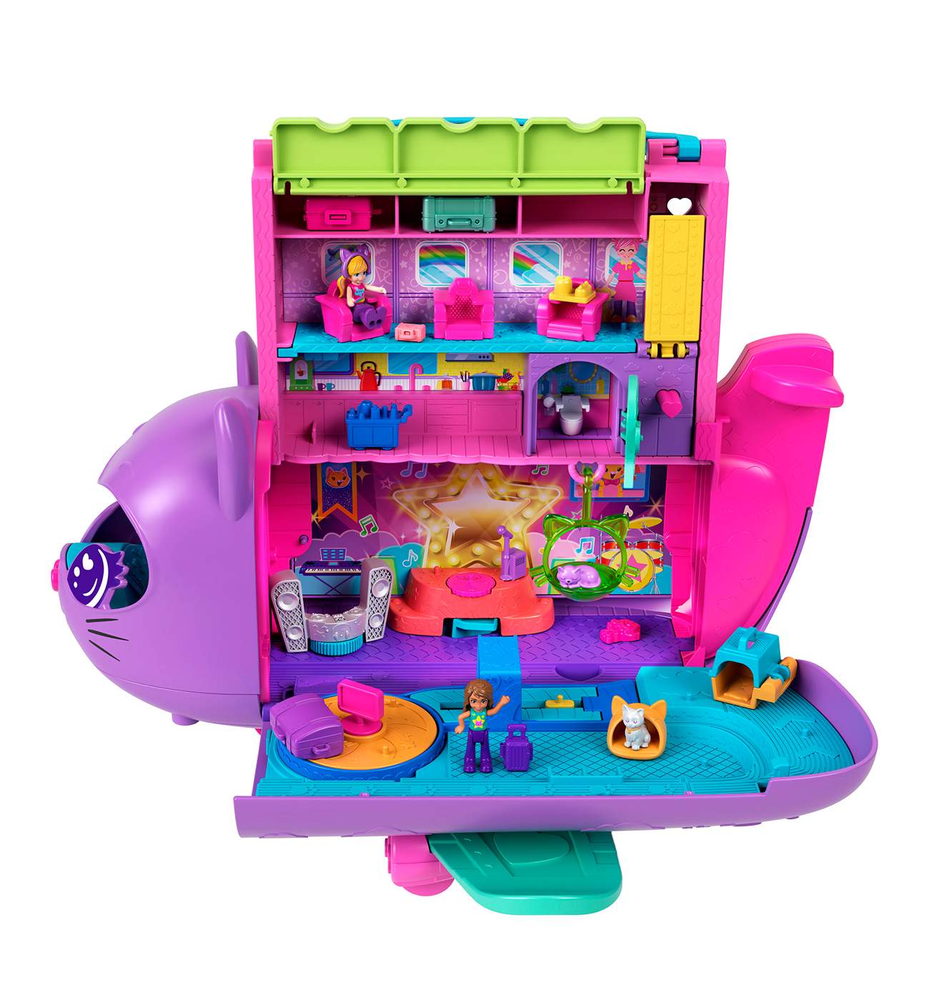 Polly Pocket Kitty Airways Playset; image 3 of 4