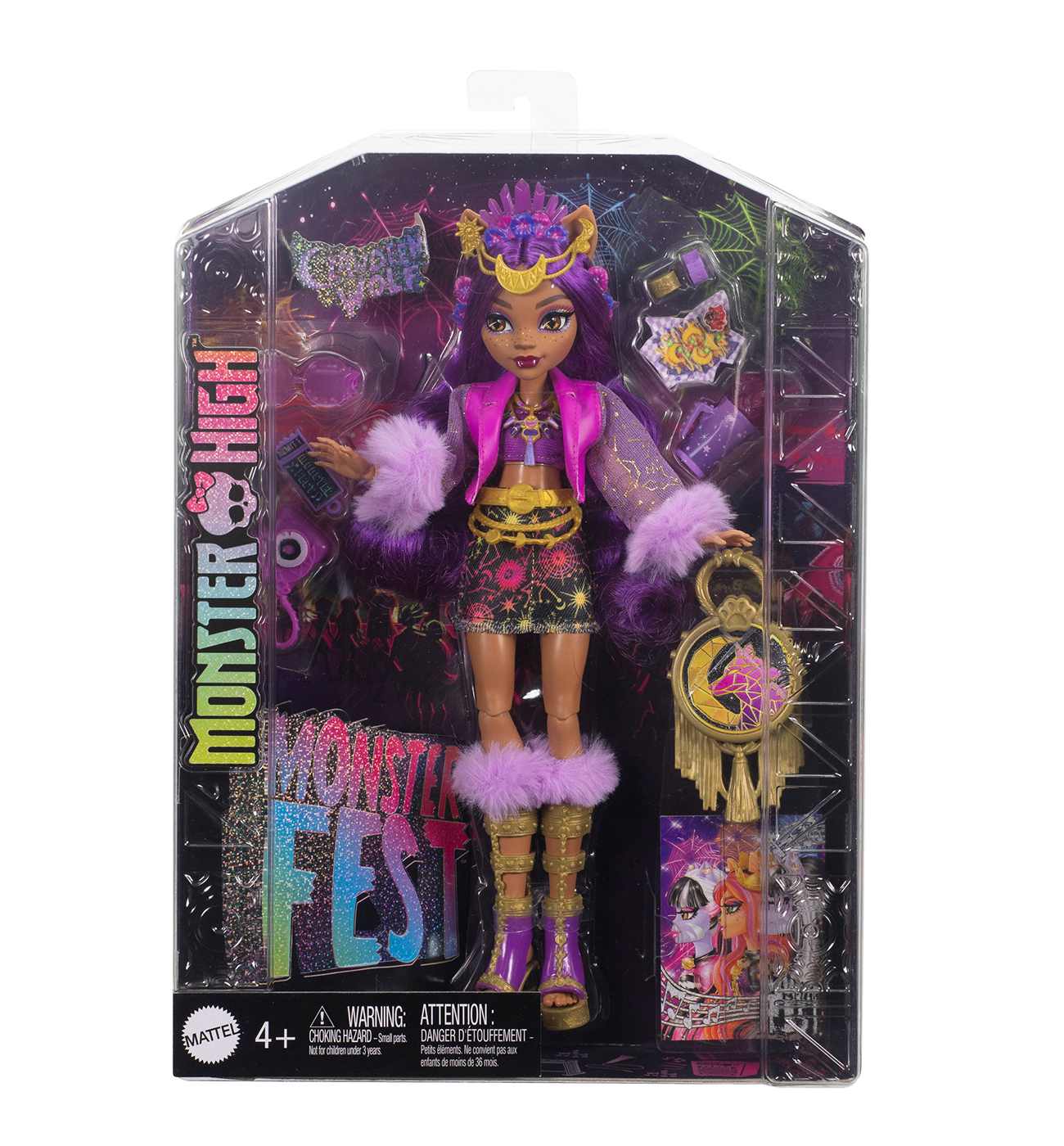 Monster High Monster Fest Clawdeen Wolf Fashion Doll; image 3 of 3