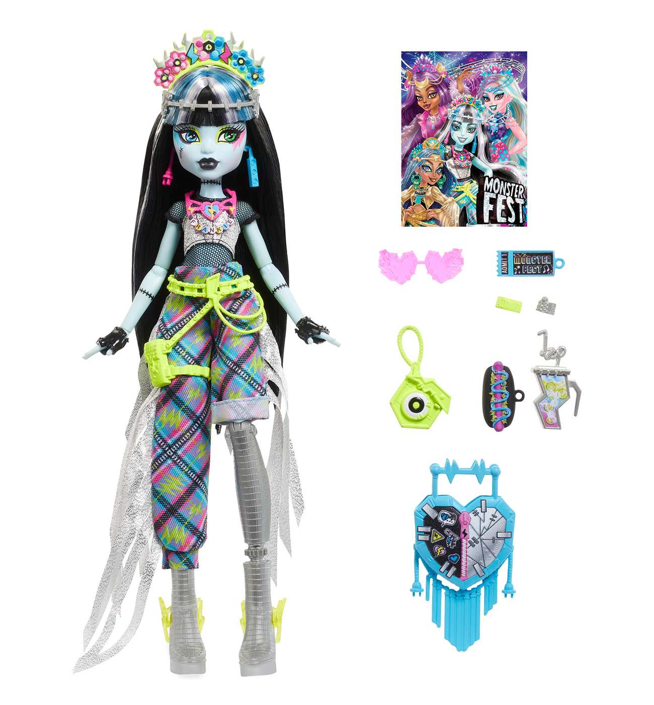 Monster High Monster Fest Frankie Stein Fashion Doll; image 2 of 3