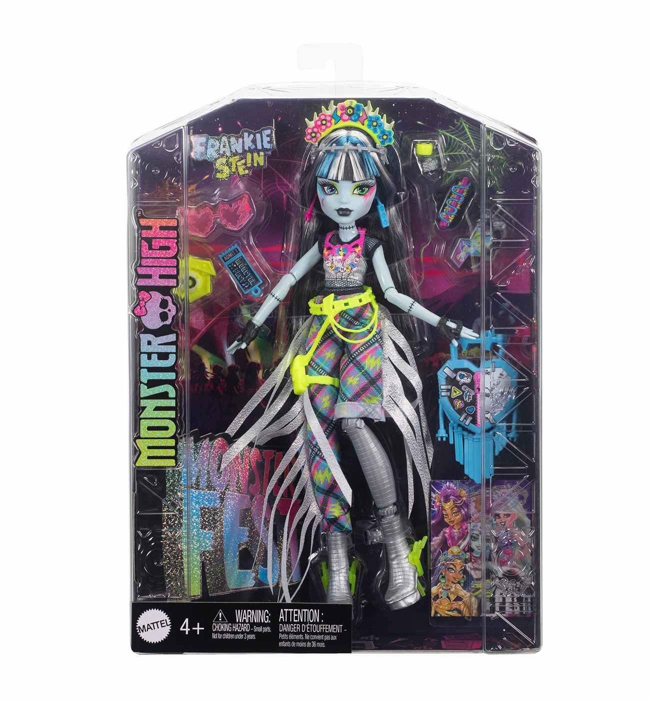 Monster High Monster Fest Frankie Stein Fashion Doll; image 3 of 3