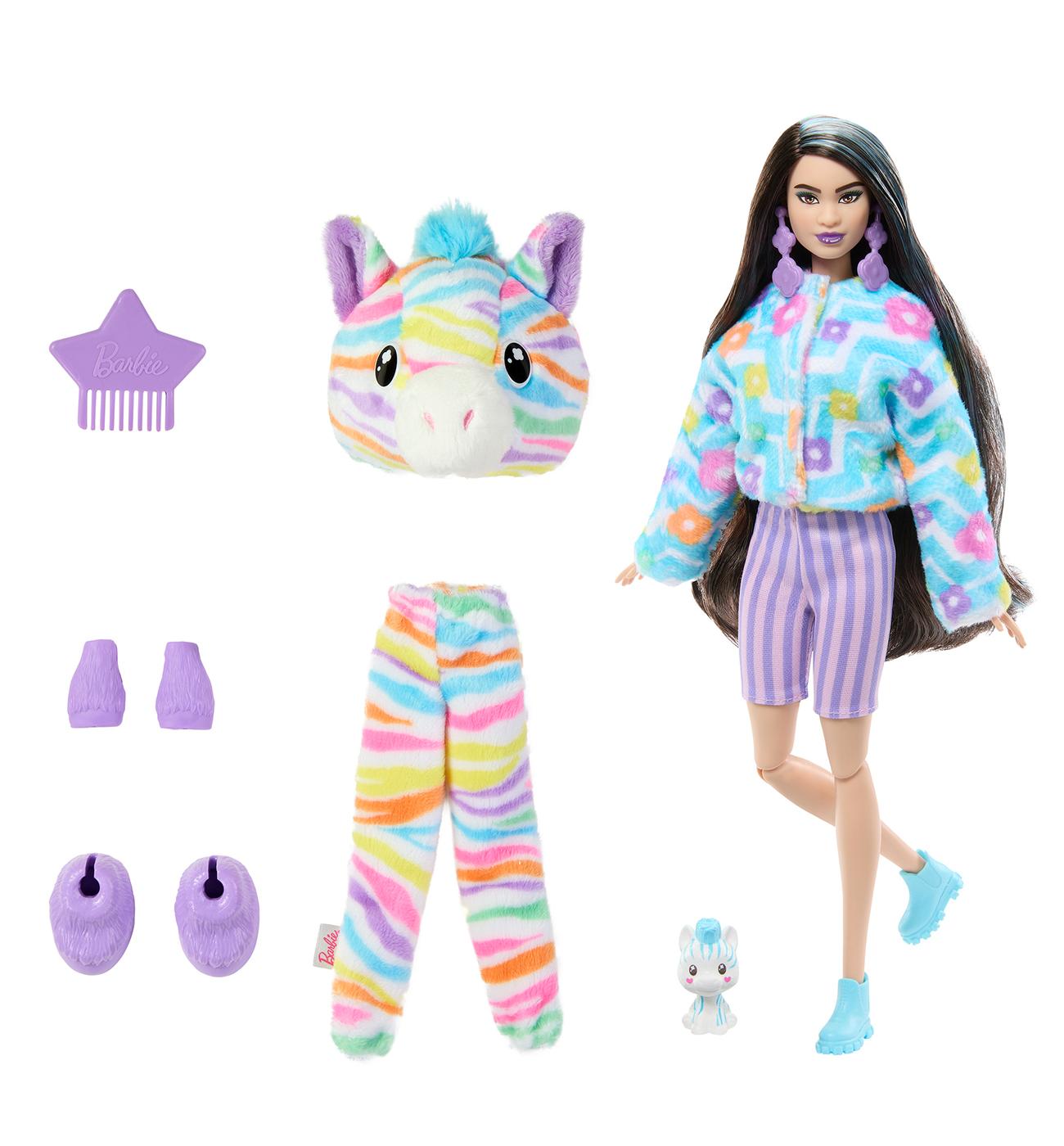 Barbie Cutie Reveal Color Dream Series Zebra Doll; image 3 of 3