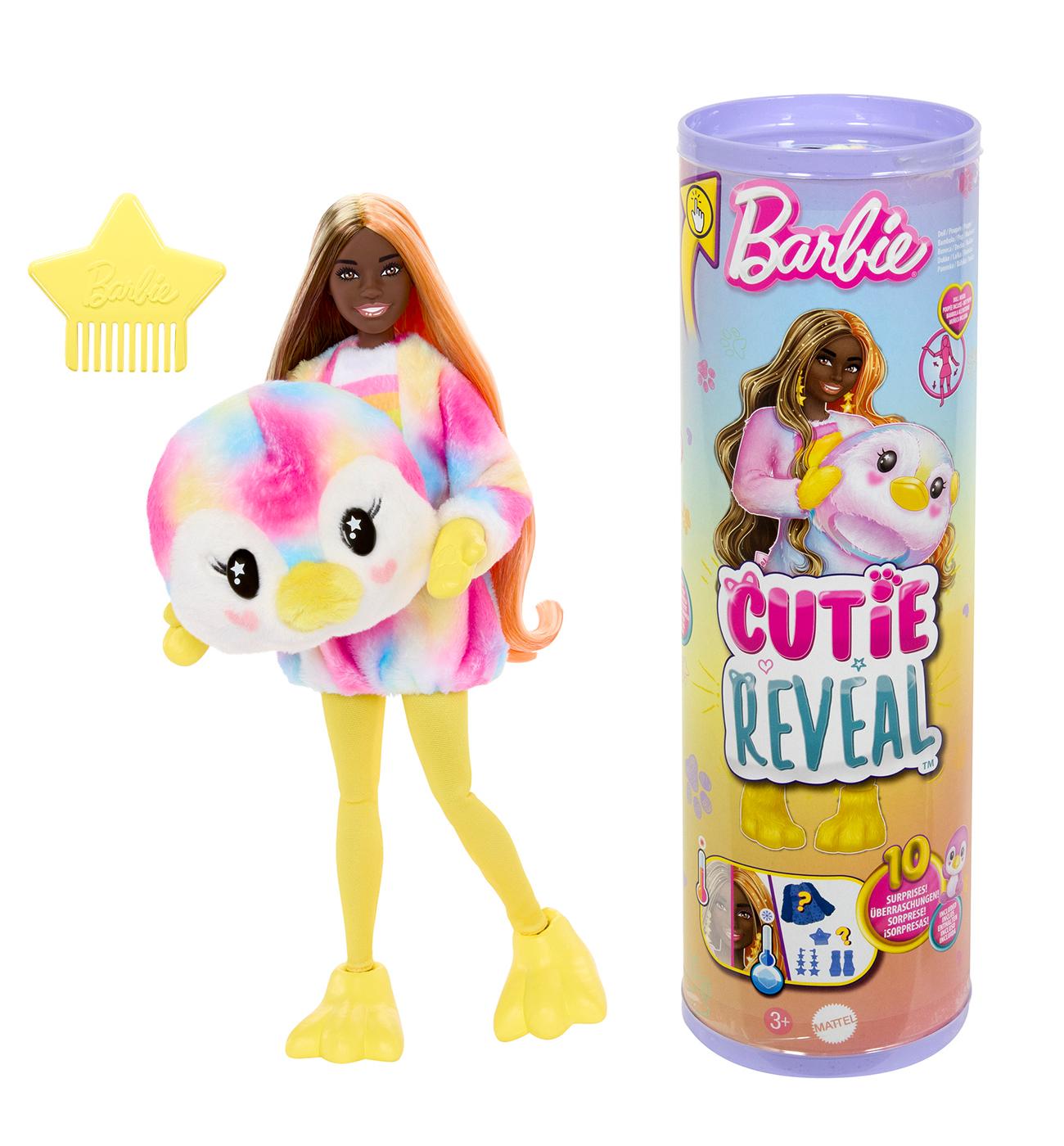 Barbie Cutie Reveal Color Dream Series Penguin Doll; image 1 of 2