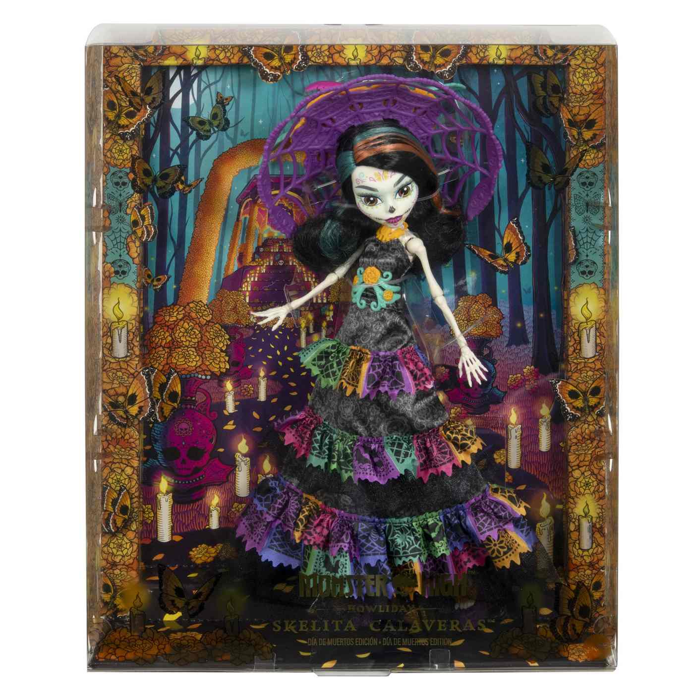 Monster High Howliday Skelita Calaveras Dia de Muertos Doll; image 2 of 3