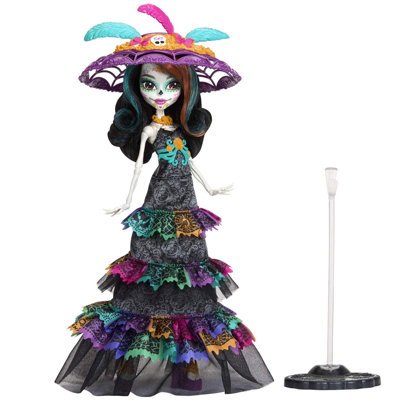 Monster High Howliday Skelita Calaveras Dia de Muertos Doll; image 3 of 3