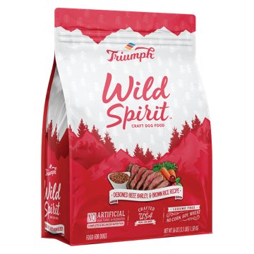 Triumph Wild Spirit Deboned Beef & Barley Recipe Dry Dog Food