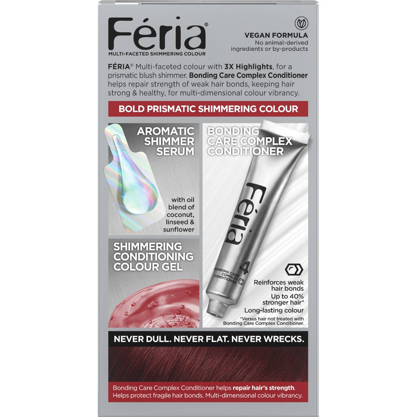 L'Oréal Paris Feria Multi-Faceted Permanent Hair Color - 42 Burgundy Blush; image 2 of 2